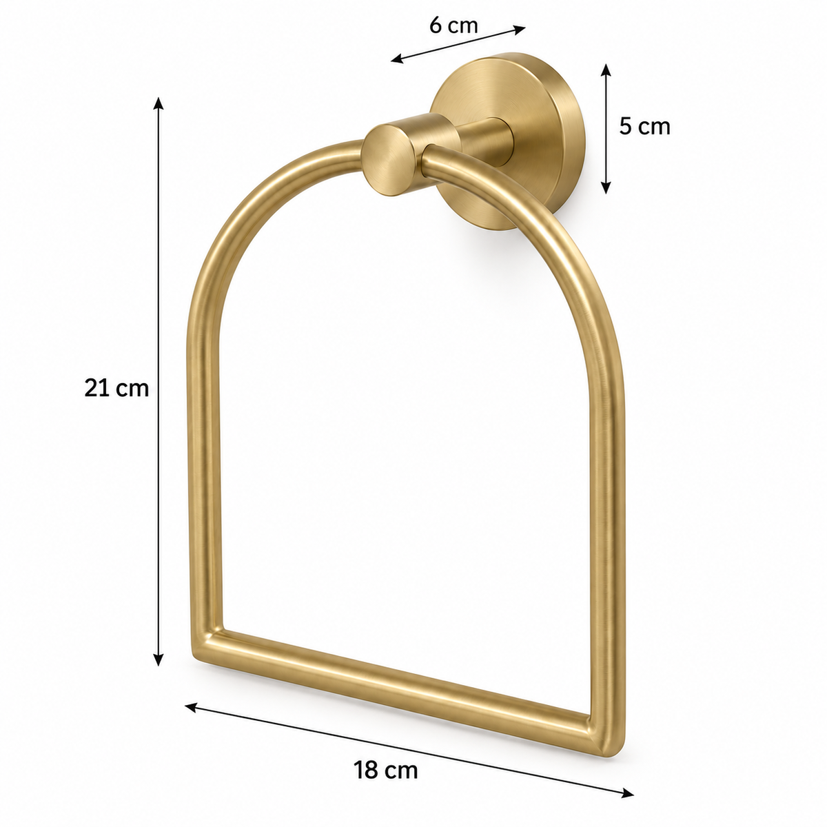Arc handdoekring
